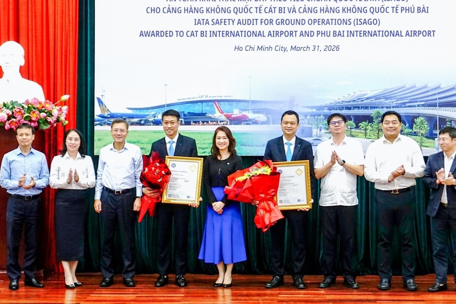 Cảng hàng không quốc tế Cát Bi đạt chứng nhận ISAGO