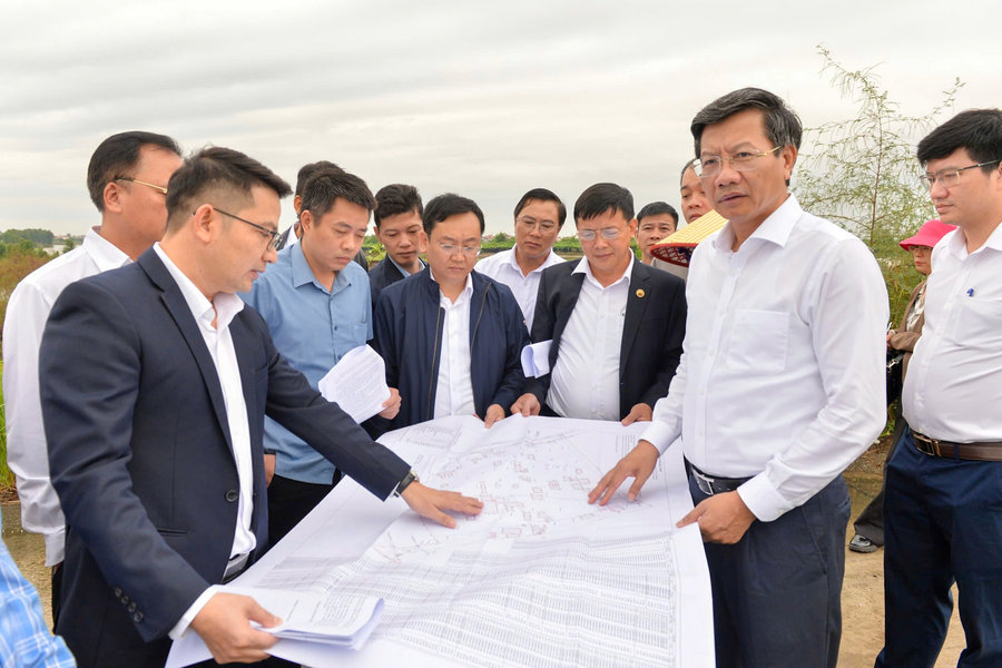 Hoàn thành giải phóng mặt bằng 97% diện tích Dự án cụm công nghiệp An Phụ
