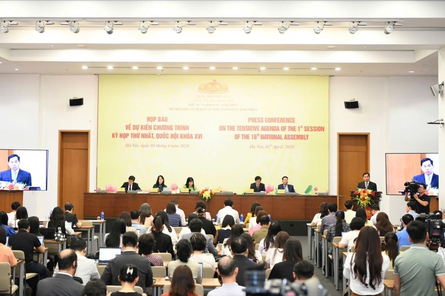 Kỳ họp thứ nhất, Quốc hội khóa XVI sẽ khai mạc ngày 6/4
