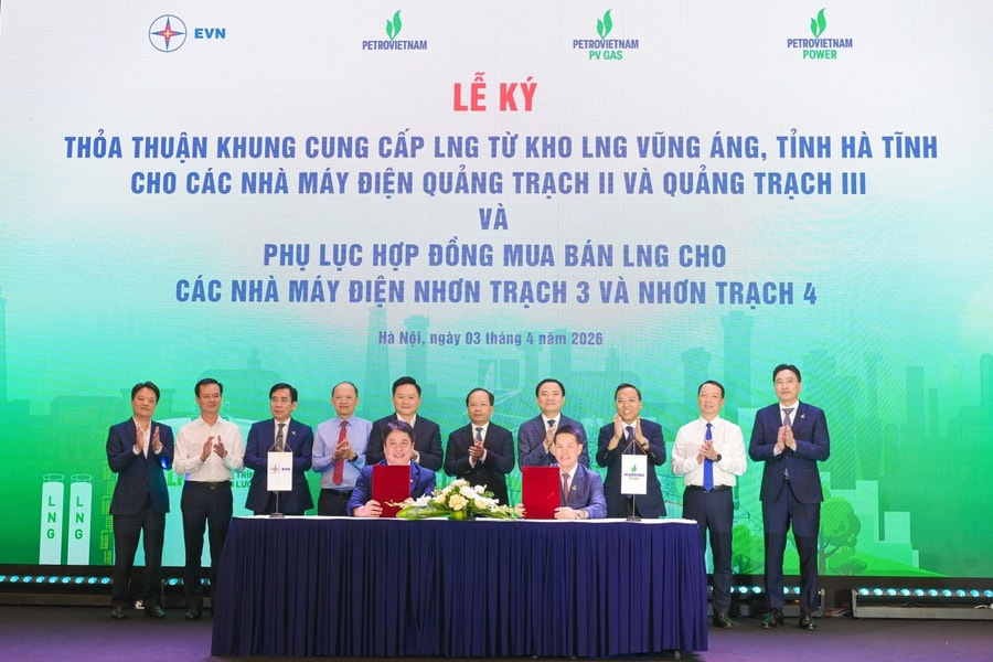 LNG supply agreements for key power projects