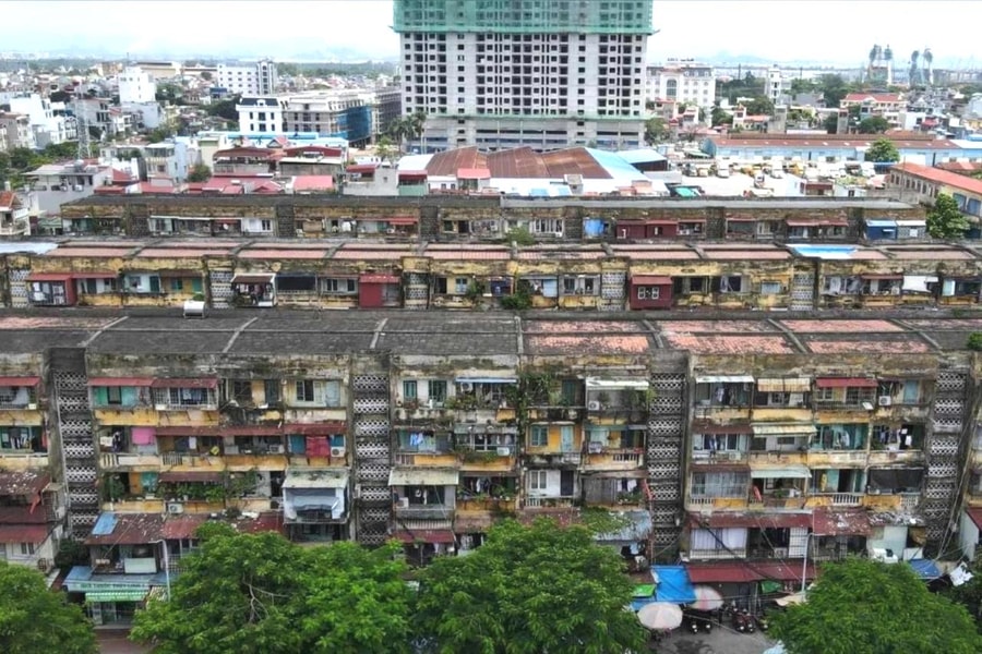Hai Phong plans to rebuild ageing apartment blocks