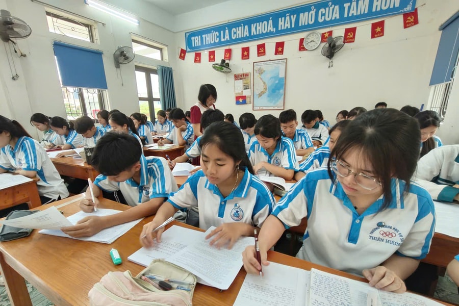 Nước rút trước 'cửa ải' lớp 10