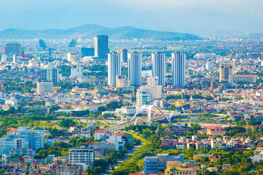 Hải Phòng nằm trong Quy hoạch vùng đồng bằng sông Hồng, phát triển nhanh, bền vững