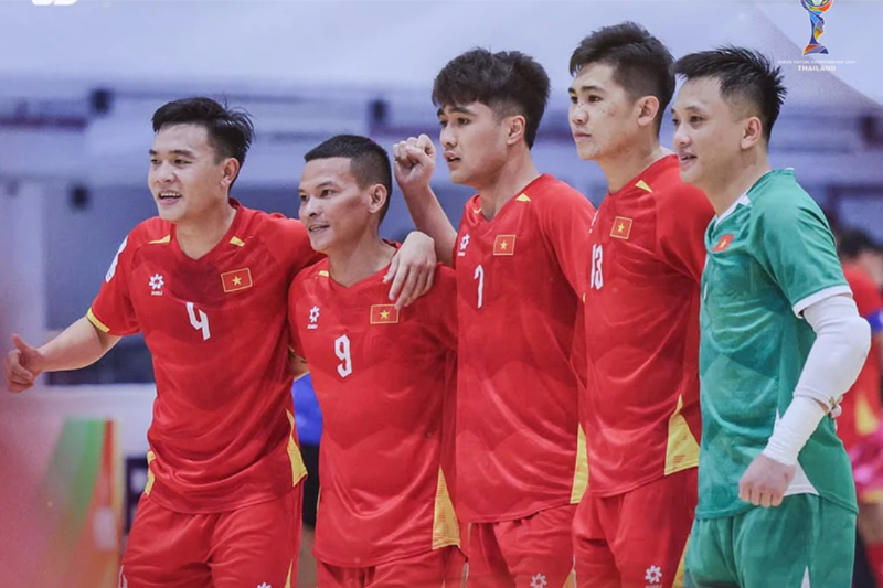 Tuyển futsal Việt Nam thắng đậm Myanmar, ra quân ấn tượng tại giải Đông Nam Á