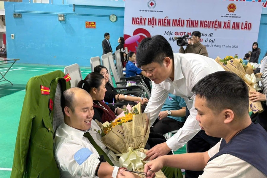 Hiến máu tình nguyện, trao niềm hy vọng