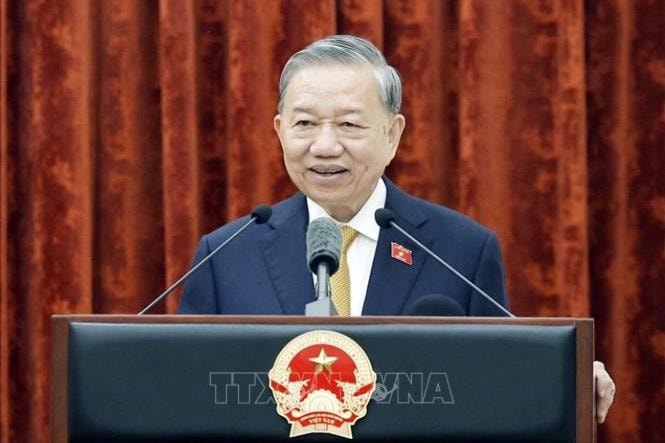 Tổng Bí thư, Chủ tịch nước Tô Lâm gặp mặt cán bộ Văn phòng Chủ tịch nước