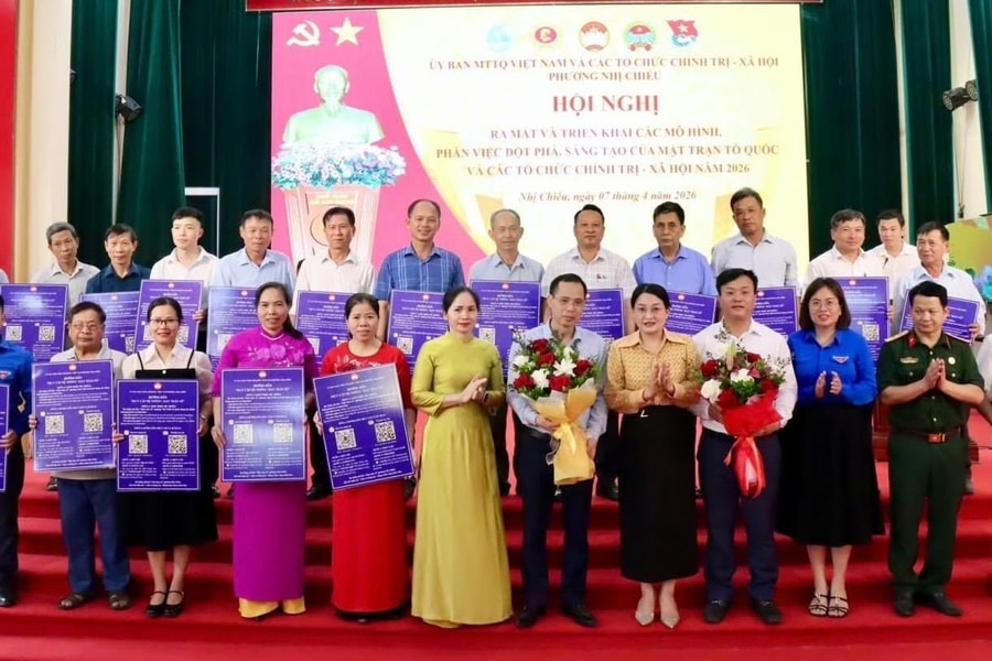 5 mô hình, phần việc đột phá của MTTQ phường Nhị Chiểu