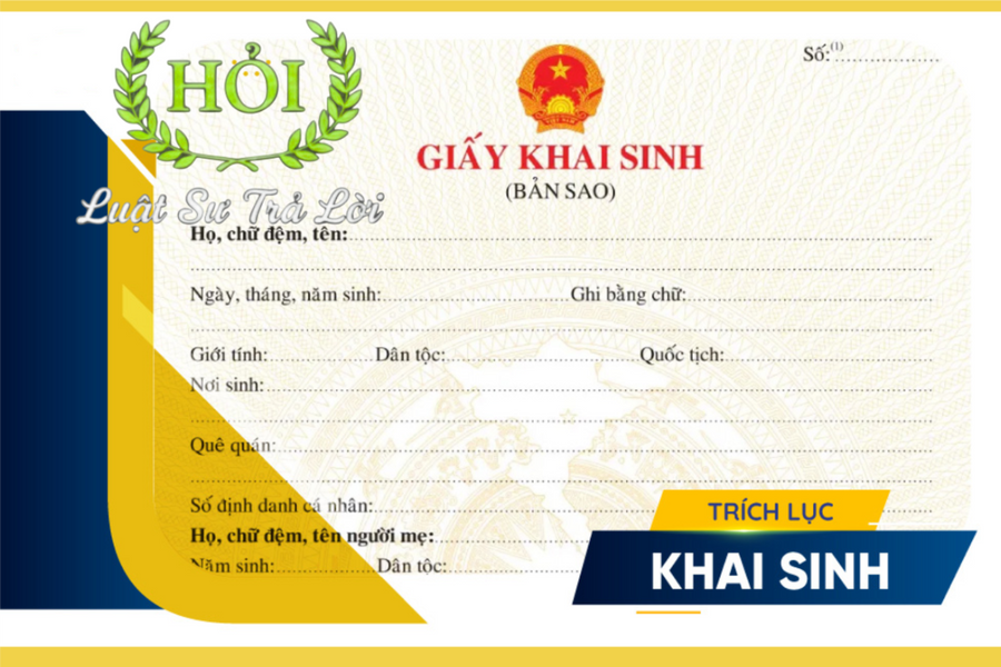 Có được ủy quyền trong thủ tục hành chính về trích lục khai sinh không?