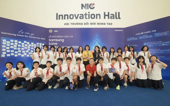 Khởi động cuộc thi Samsung Solve for Tomorrow 2026 dành cho học sinh