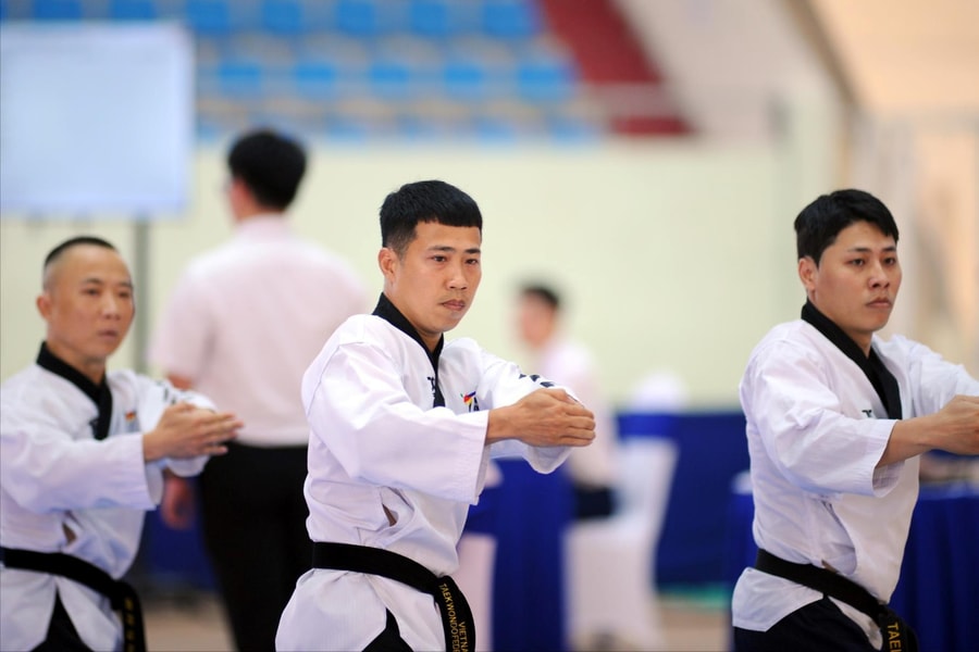 183 vận động viên thi đấu Taekwondo tại Đại hội Thể dục thể thao thành phố