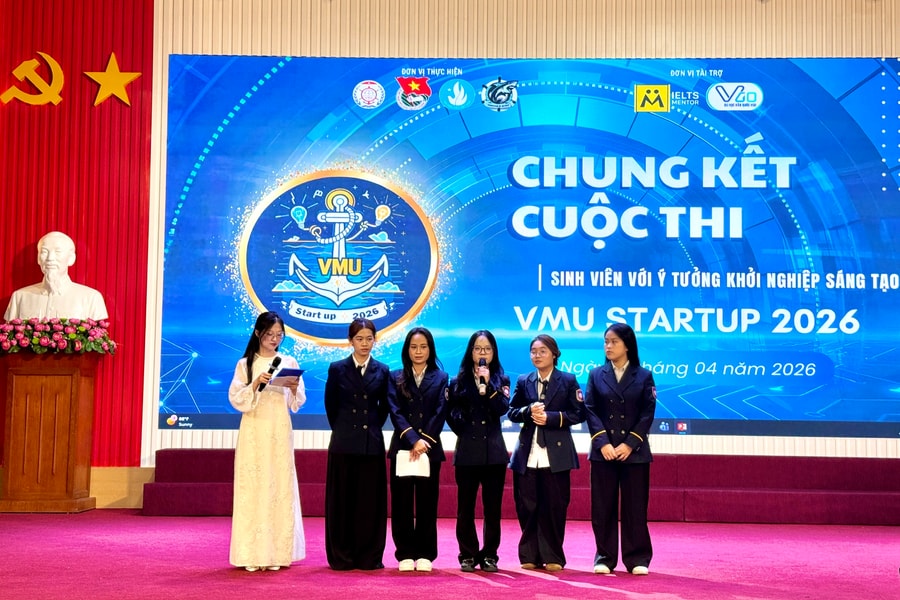 Sinh viên Đại học Hàng hải Việt Nam thi ý tưởng khởi nghiệp