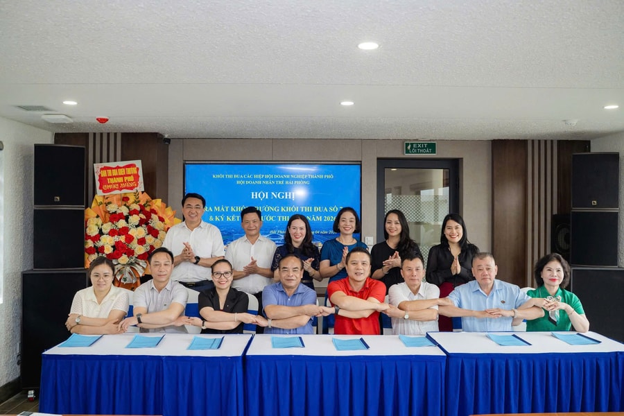 Các hội, hiệp hội doanh nghiệp Hải Phòng giao ước thi đua