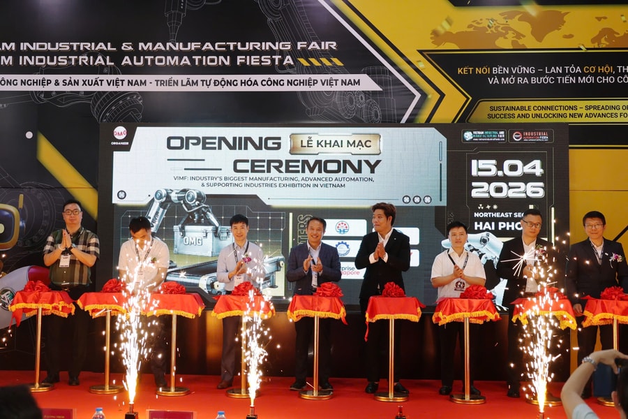 Triển lãm VIMF và VIAP tại Hải Phòng quy tụ 300 gian hàng đến từ 15 quốc gia, vùng lãnh thổ