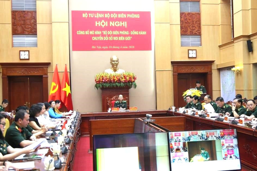 Công bố mô hình ‘Bộ đội Biên phòng đồng hành chuyển đổi số nơi biên giới’