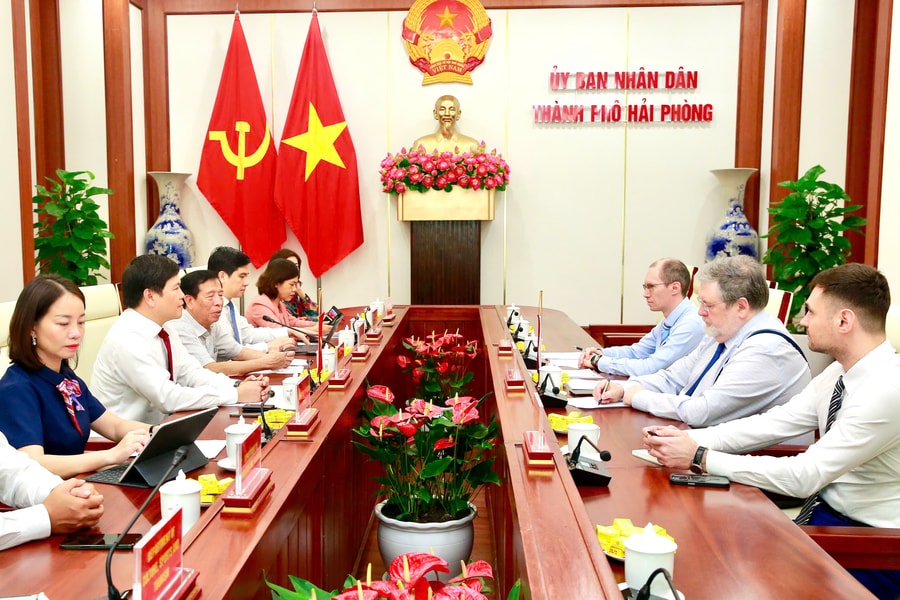 Tăng cường hợp tác giữa Hải Phòng với các đối tác của Liên bang Nga