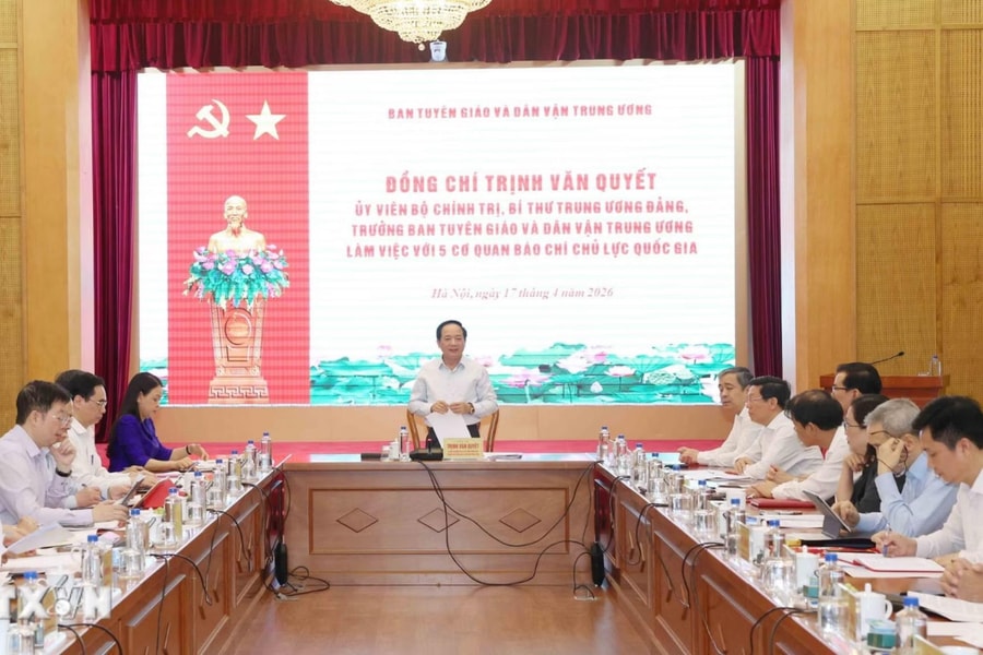5 cơ quan báo chí chủ lực quốc gia phải dẫn dắt dòng chủ lưu thông tin