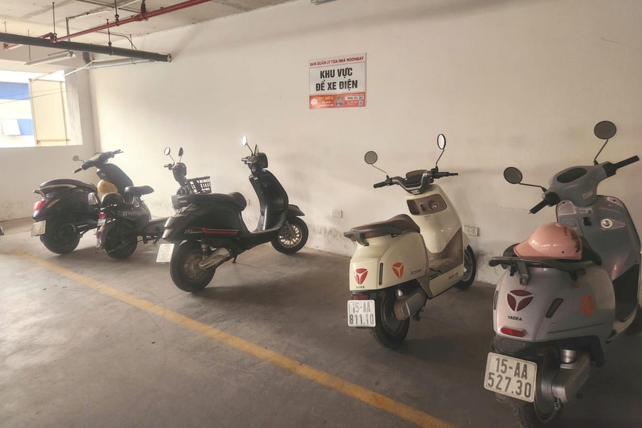 Đi tìm lời giải cho trạm sạc xe điện tại chung cư