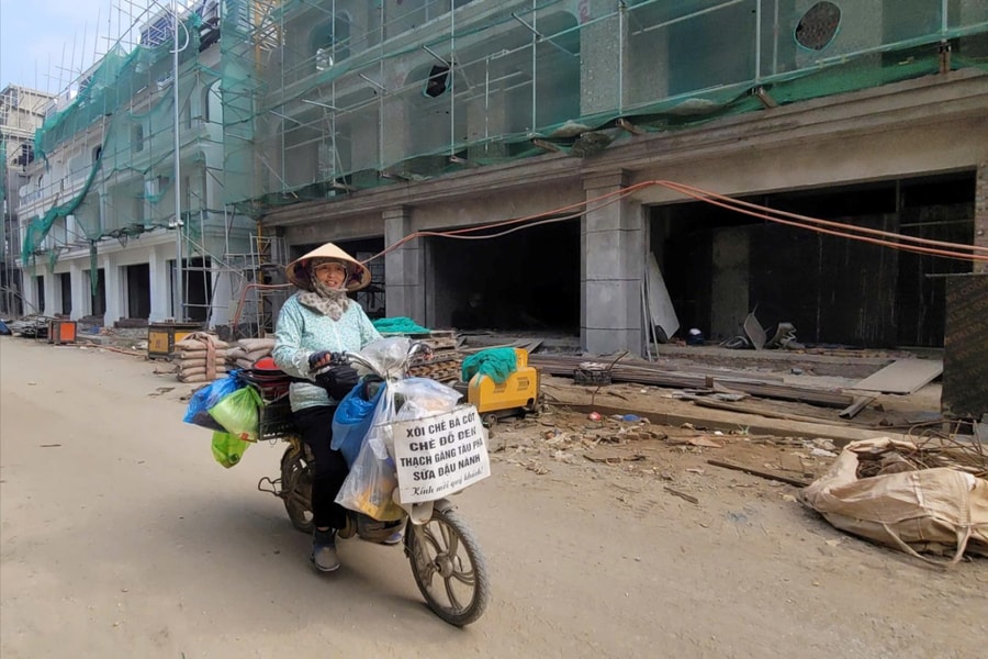Mưu sinh nhờ công trường