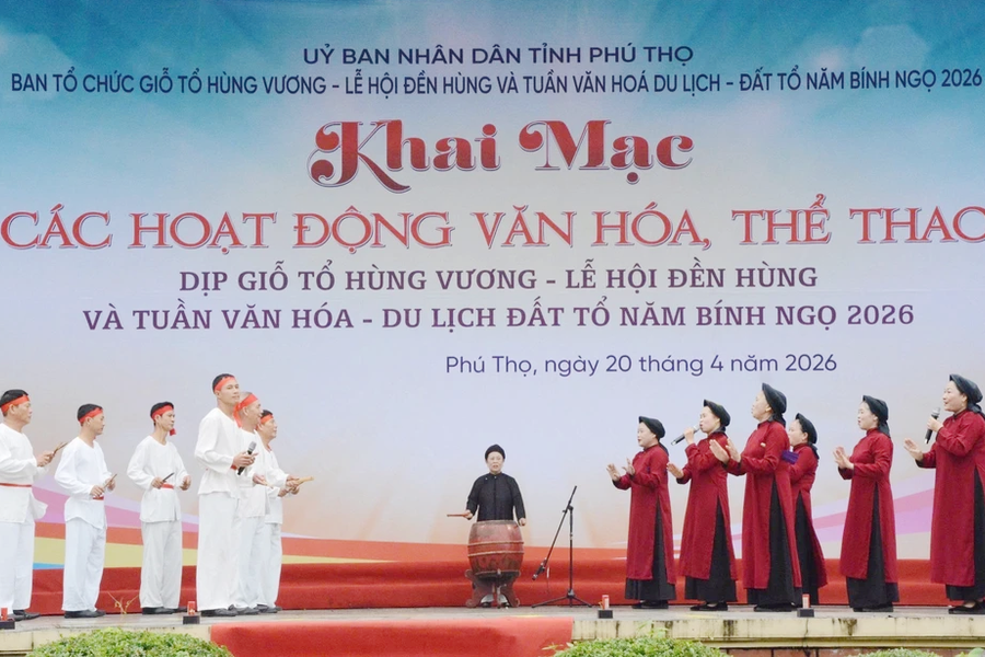 Mở màn Tuần Văn hóa - Du lịch Đất Tổ 2026 với nhiều hoạt động đặc sắc