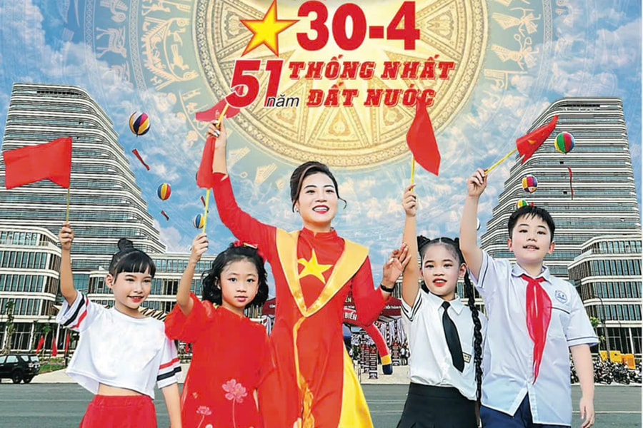 Báo Hải Phòng số đặc biệt kỷ niệm Giỗ Tổ Hùng Vương và 51 năm Ngày Giải phóng miền Nam, thống nhất đất nước