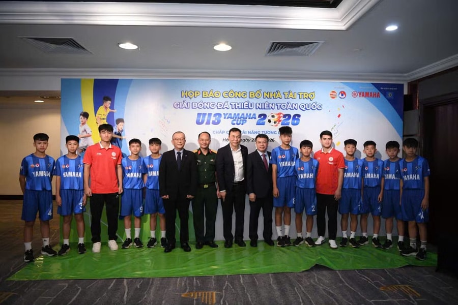 47 đội bóng tranh tài tại Giải bóng đá U13 toàn quốc