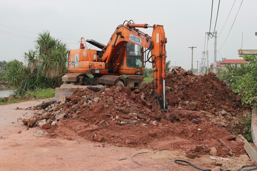 Hà Nam giải phóng mặt bằng đường Cẩm Chế - Thanh Xuân
