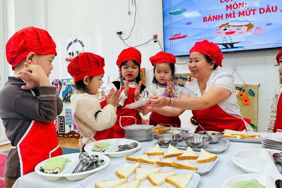 Đổi mới chăm sóc, nuôi dưỡng trẻ mầm non