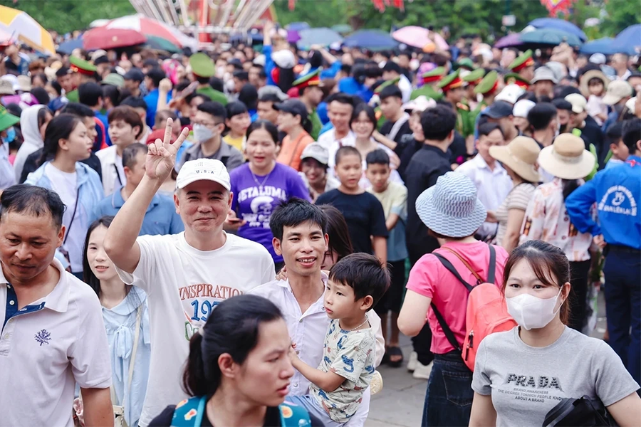 Phú Thọ đón gần 6,5 triệu lượt khách dịp Giỗ tổ Hùng Vương 2026​