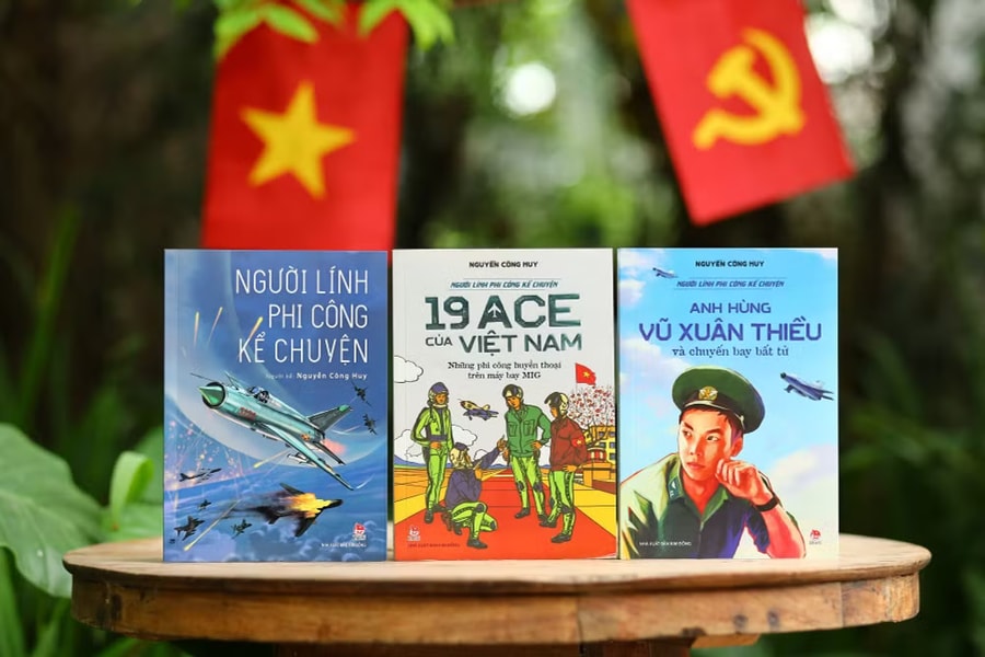 Huyền thoại Không quân Nhân dân Việt Nam qua bộ sách mới