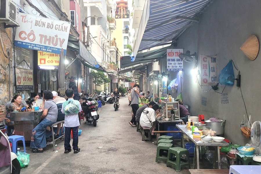 Nhịp sống nơi ngõ nhỏ Hải Phòng