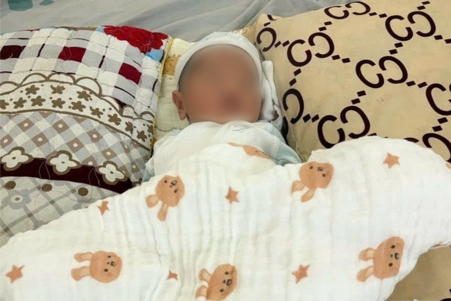 Tìm thân nhân trẻ sơ sinh bị bỏ rơi tại xã Kiến Hải