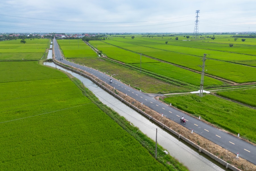 Bắc Thanh Miện đổi thay từ những con đường