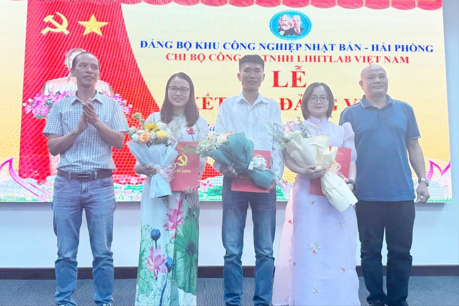 Phát huy sức mạnh tổ chức Đảng trong Khu công nghiệp Nhật Bản - Hải Phòng