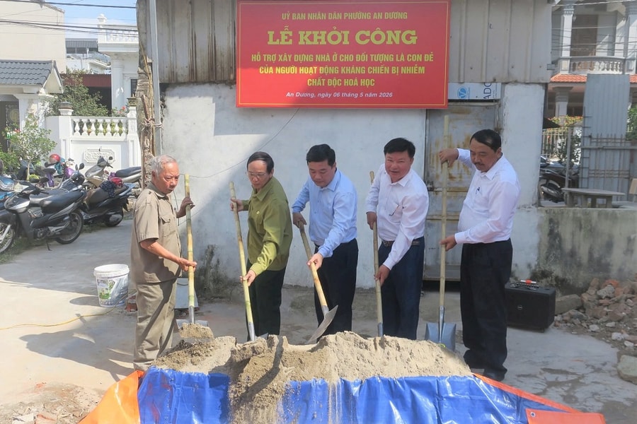 Hỗ trợ nhà ở cho đối tượng chính sách ở phường An Dương