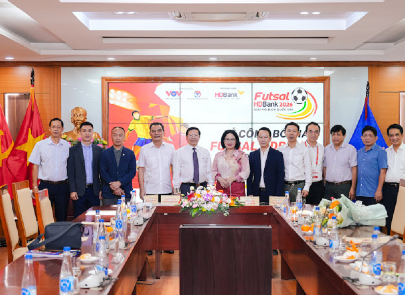 Công bố Giải Futsal HDBANK vô địch quốc gia 2026