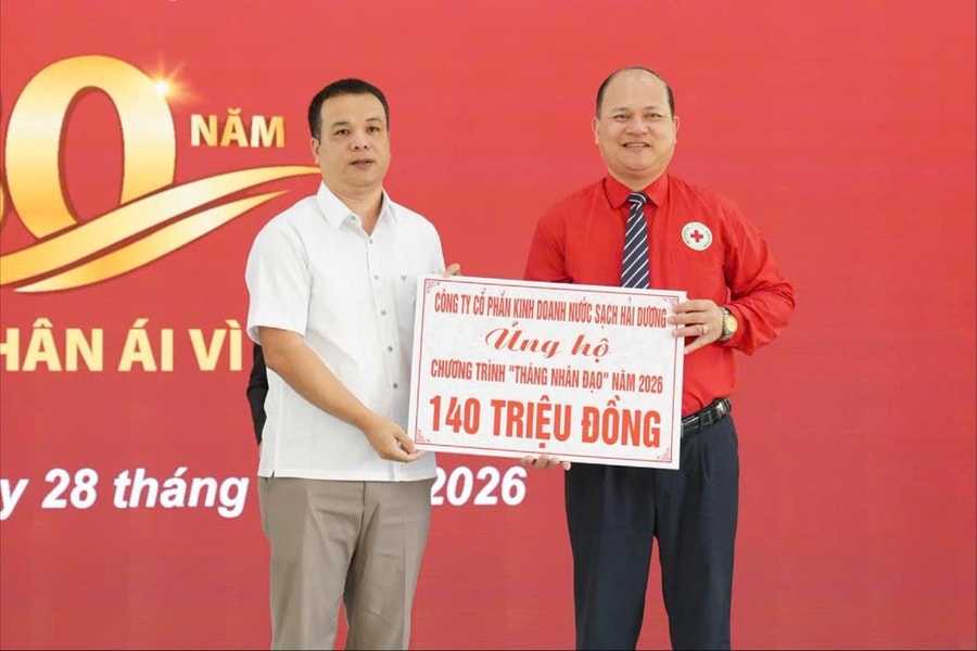 Những nhịp cầu nhân ái nối dài trong Tháng Nhân đạo ở Hải Phòng