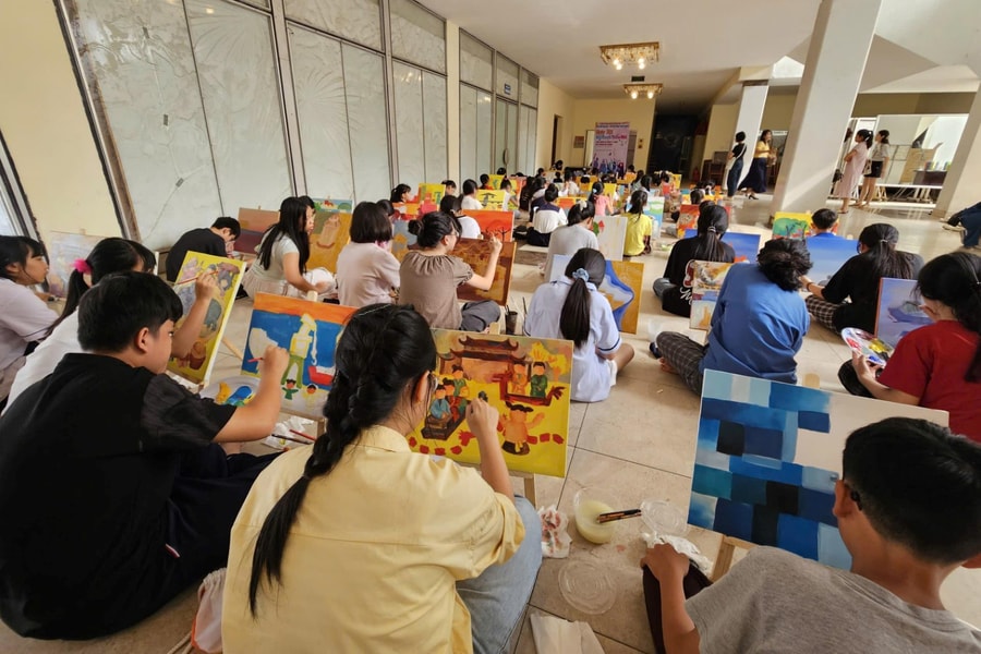 Ngày hội Mỹ thuật thiếu nhi Hải Phòng