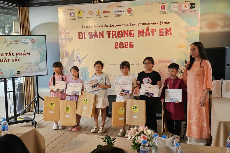 Học sinh Hải Phòng đoạt giải cao nhất cuộc thi 'Di sản trong mắt em 2026'