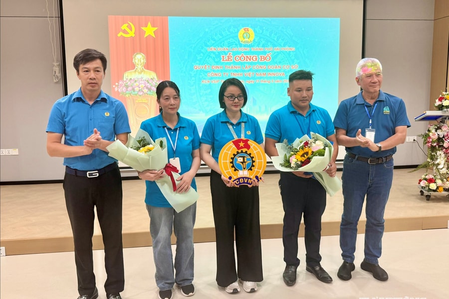 Thành lập Công đoàn Công ty TNHH Việt Nam Innova