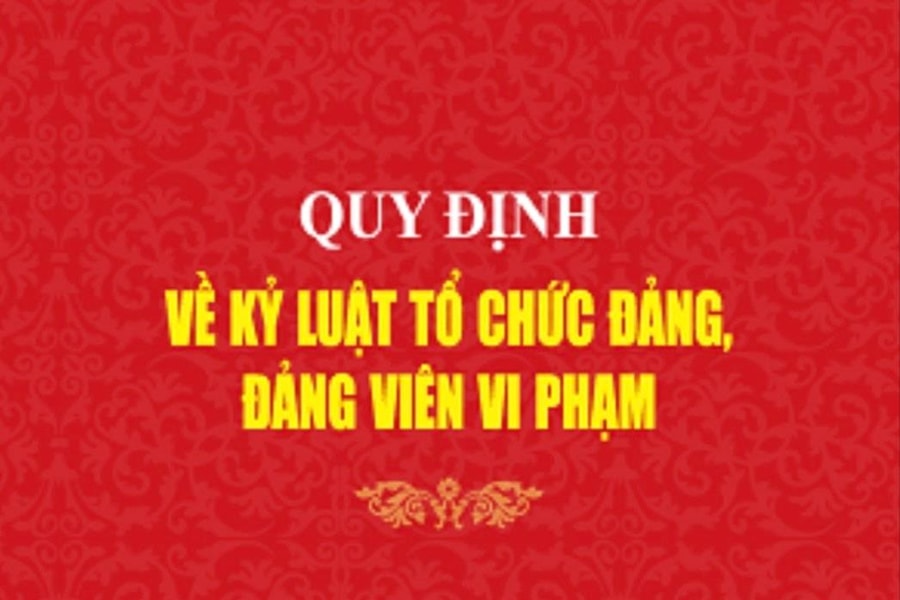 Quy định về xem xét, quyết định kỷ luật đảng viên