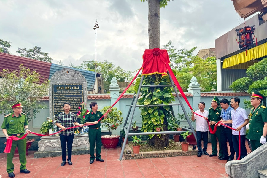 Cựu chiến binh phường Ngô Quyền quản lý, chăm sóc di tích Căng Máy Chai