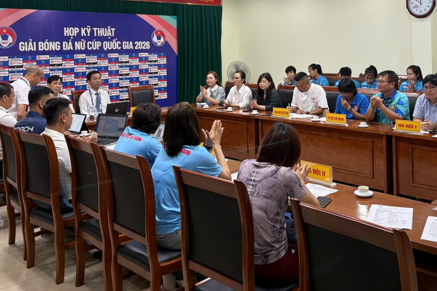 Sẵn sàng cho ngày khai mạc Giải bóng đá nữ Cúp Quốc gia 2026