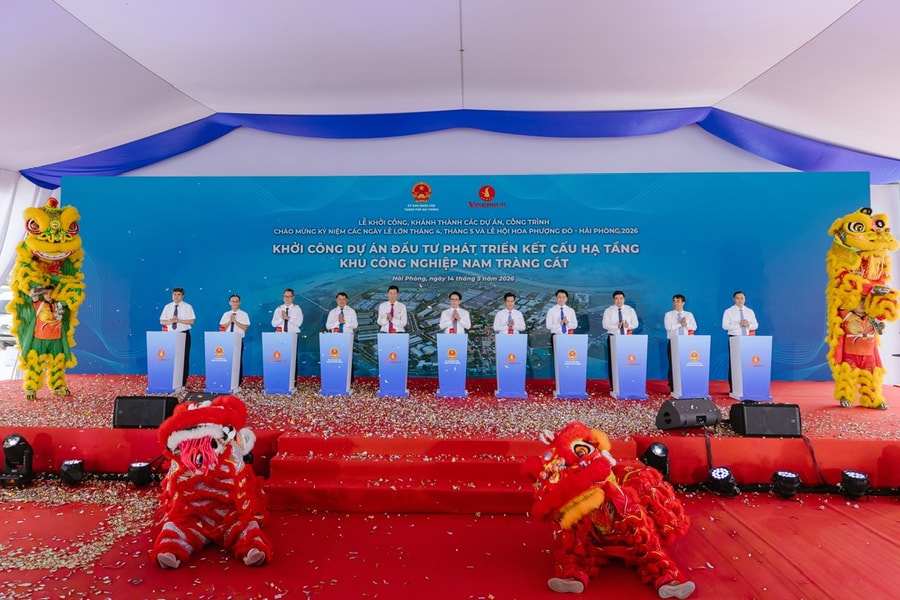 Hải Phòng thêm cực tăng trưởng mới từ Khu công nghiệp Nam Tràng Cát