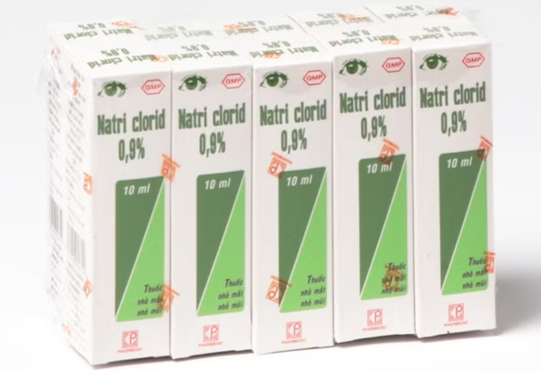Thu hồi toàn quốc lô thuốc nhỏ mắt Natri clorid 0,9% không đạt chất lượng
