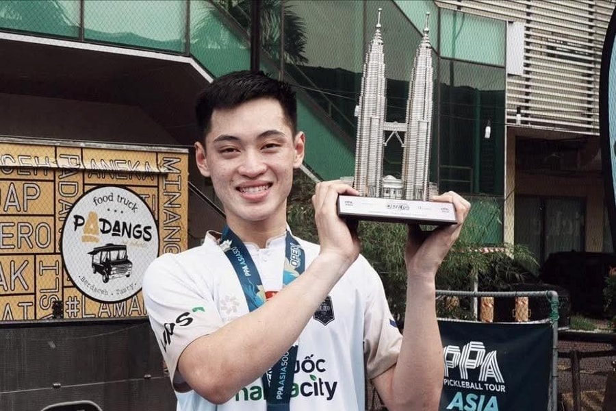 Trương Vinh Hiển và Alix Trương tỏa sáng tại giải pickleball PPA Asia 2026