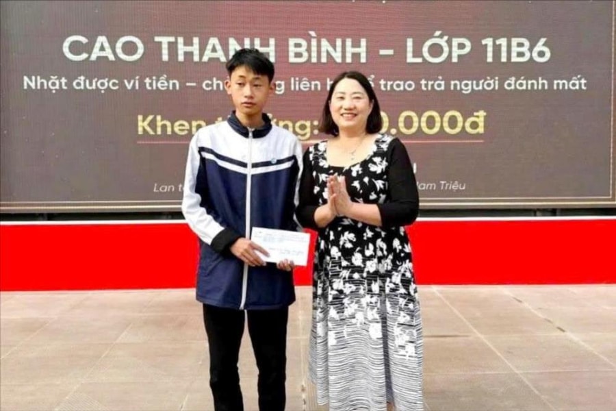 Học sinh Nam Triệu lan tỏa giá trị sống đẹp