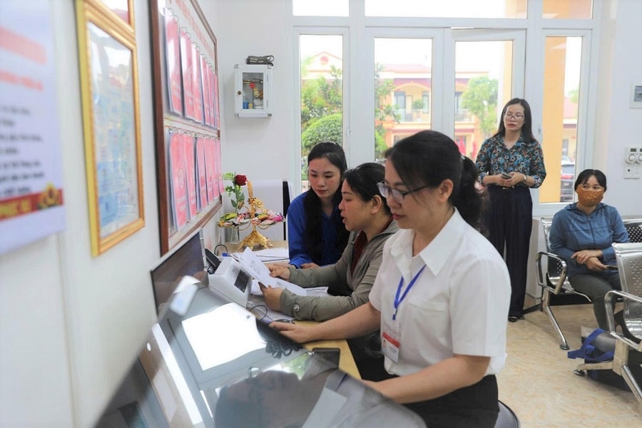 Phường An Phong giải quyết hồ sơ đất đai nhanh