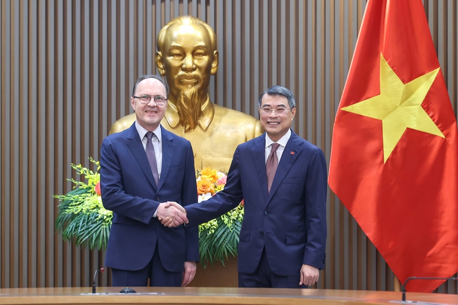 Thủ tướng Chính phủ Lê Minh Hưng tiếp Đại sứ Liên bang Nga tại Việt Nam