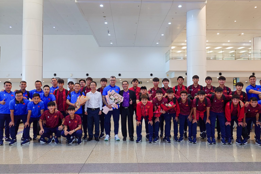 Đội tuyển U17 Việt Nam về nước sau hành trình đáng nhớ tại giải U17 châu Á 2026