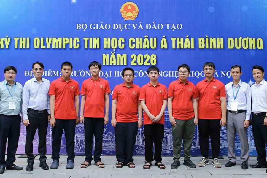 Việt Nam giành 2 huy chương vàng tại Olympic Tin học châu Á - Thái Bình Dương
